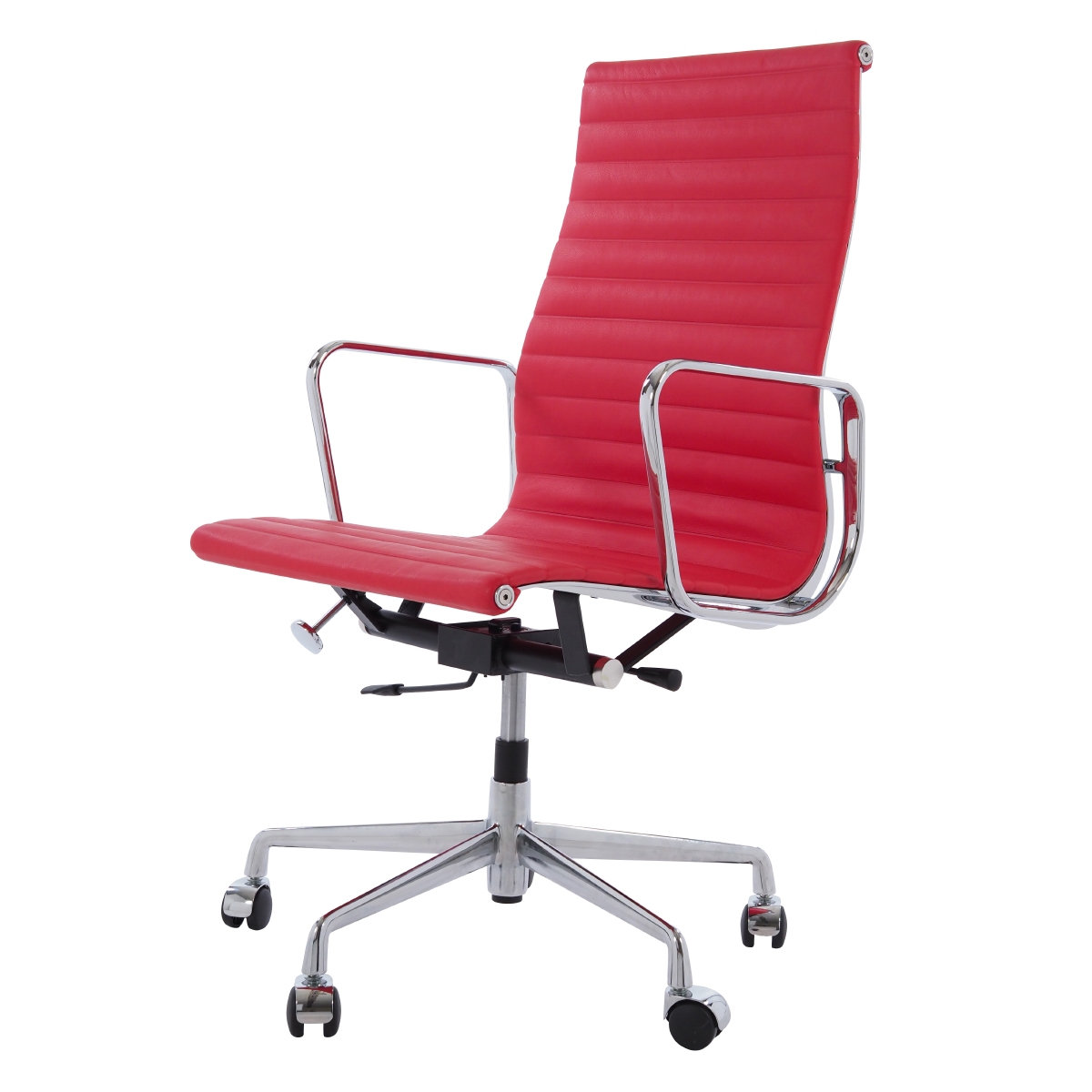 Dominidesign Office chair EA119 Leather red