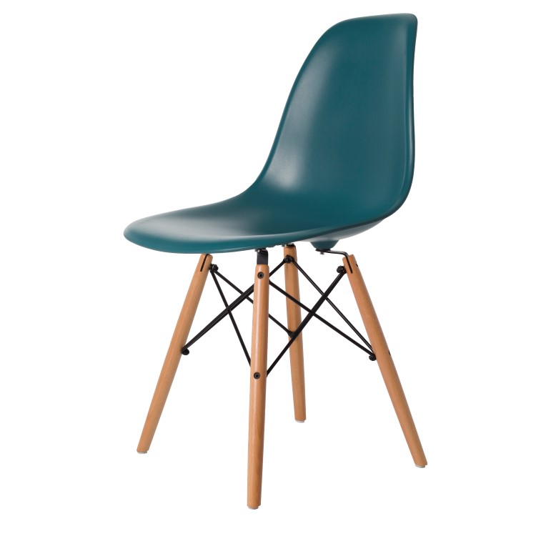 Dominidesign Dining chair DSW matte PP oceanblue