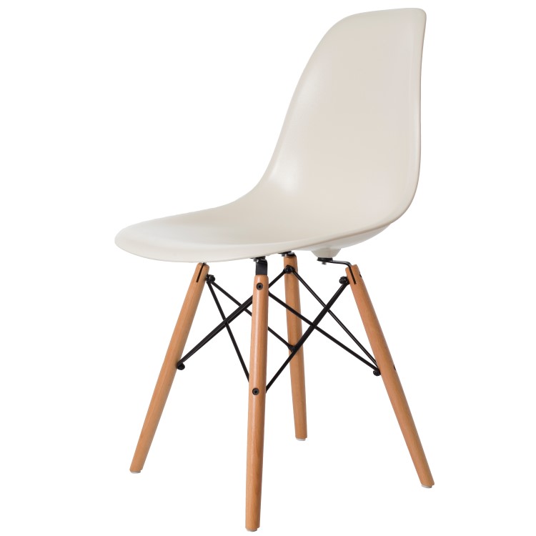 Dominidesign Dining chair DSW ABS cream