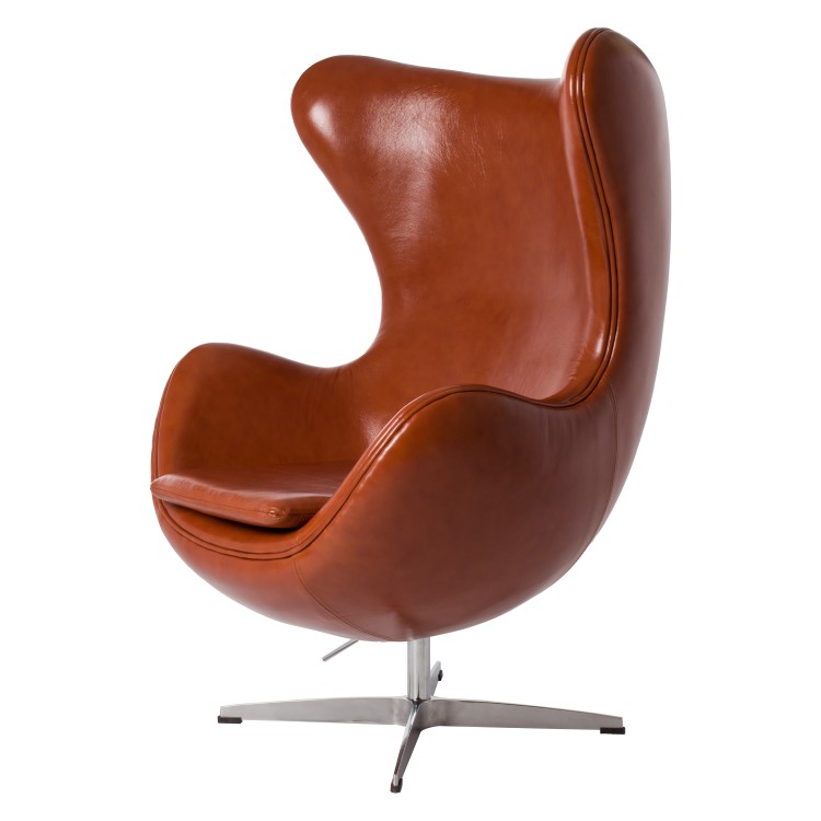 Dominidesign Lounge chair Egg chair cognac