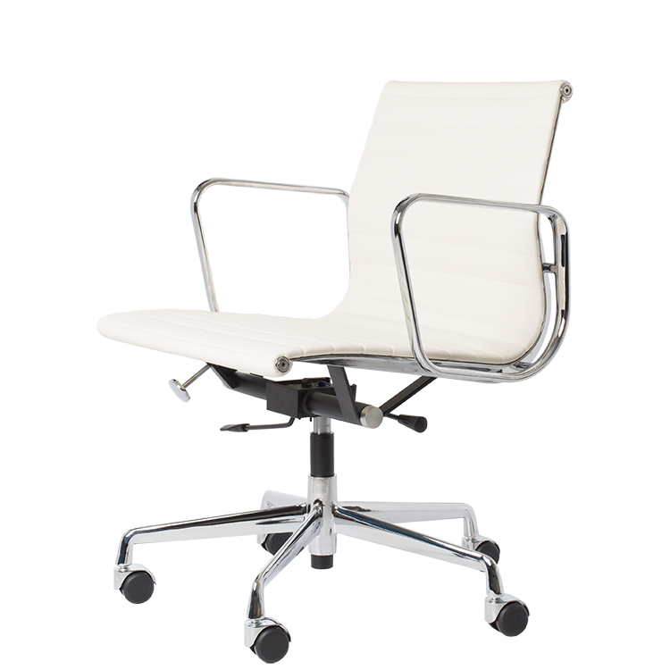 Dominidesign Office chair EA117 Leather white
