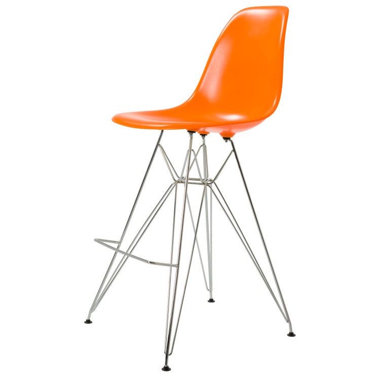 Dominidesign Barstool DSR glossy ABS orange