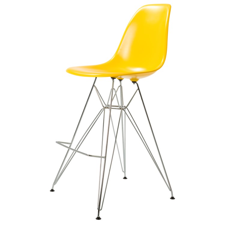 Dominidesign Barstool DSR glossy ABS yellow