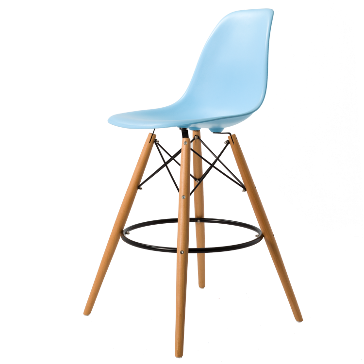 Dominidesign Barstool DSW stool ABS lightblue