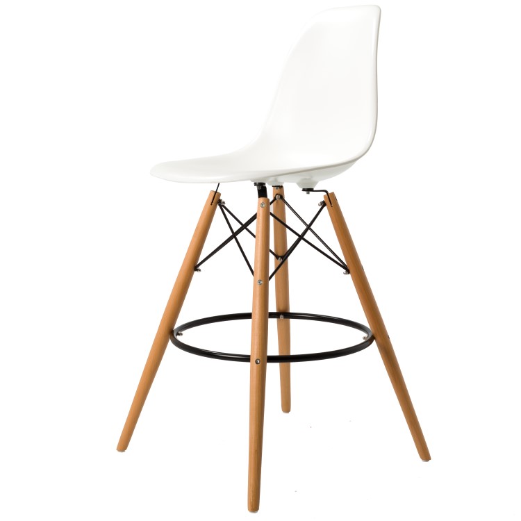 Dominidesign Barstool DSW stool ABS white