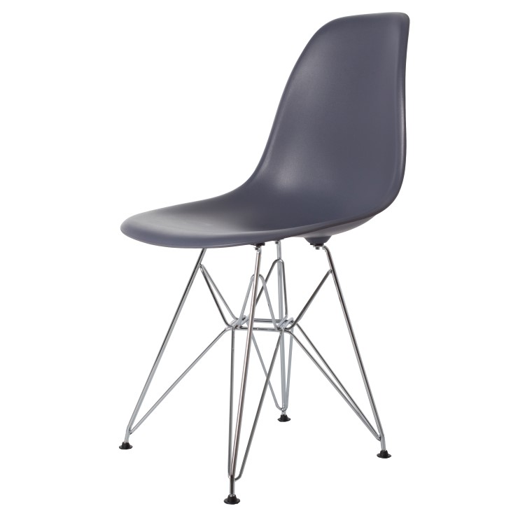 Dominidesign Dining chair DSR matte PP darkgrey