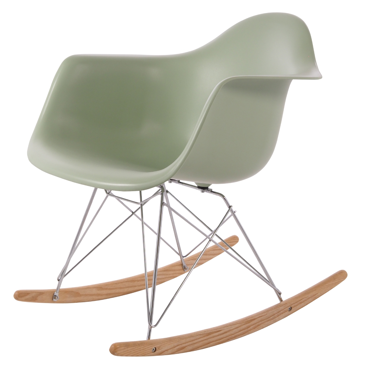 Dominidesign Rocking chair RAR Chrome frame PP mint