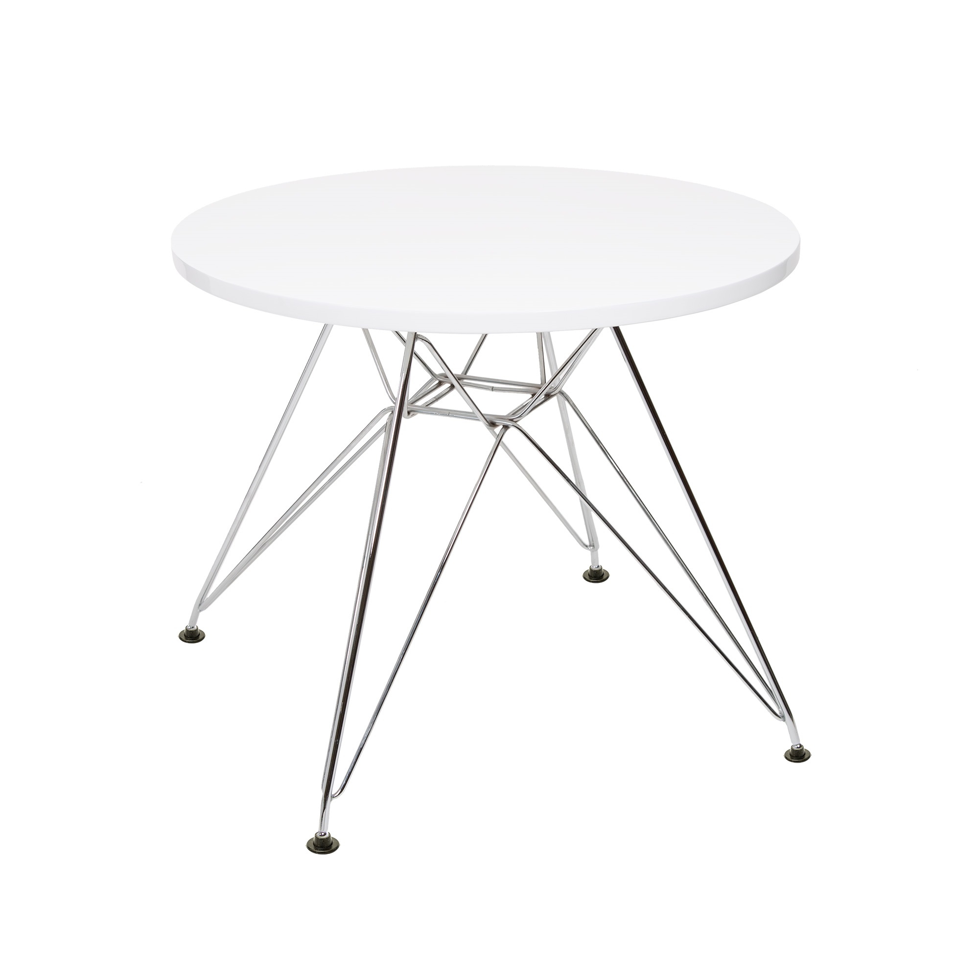 Dominidesign Children's table CTR junior round white