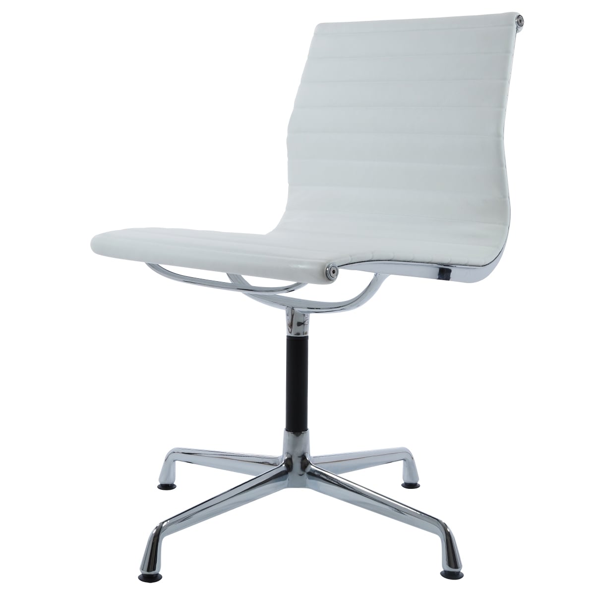 Dominidesign conference Chair EA105 Leather white