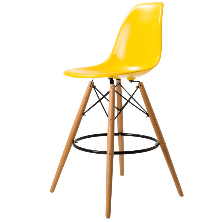 Dominidesign Barstool DSW stool ABS yellow