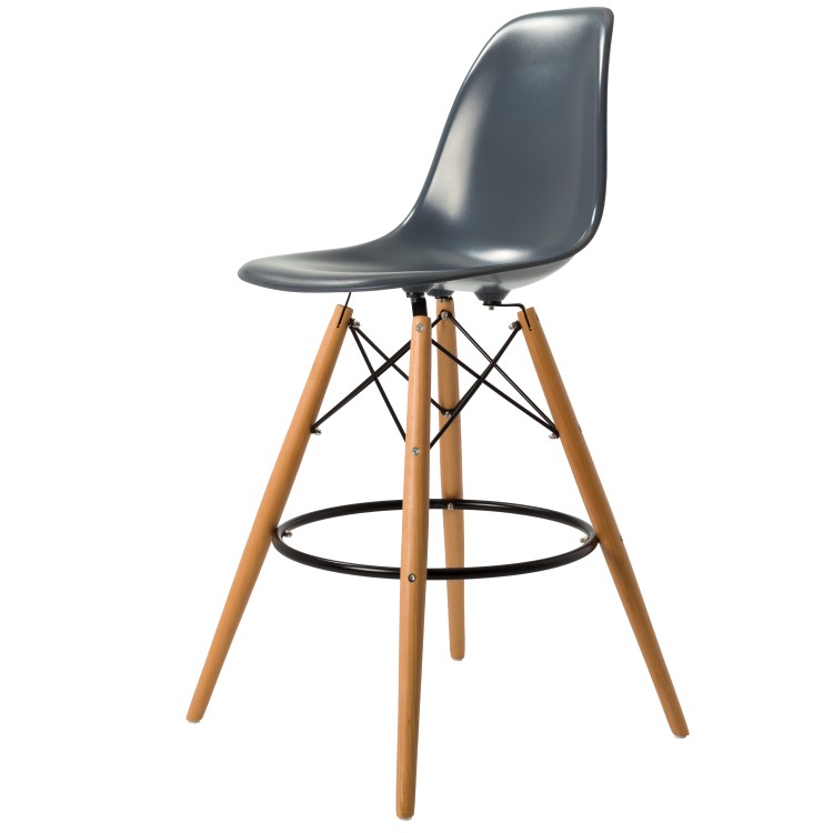 Dominidesign Barstool DSW stool ABS darkgrey