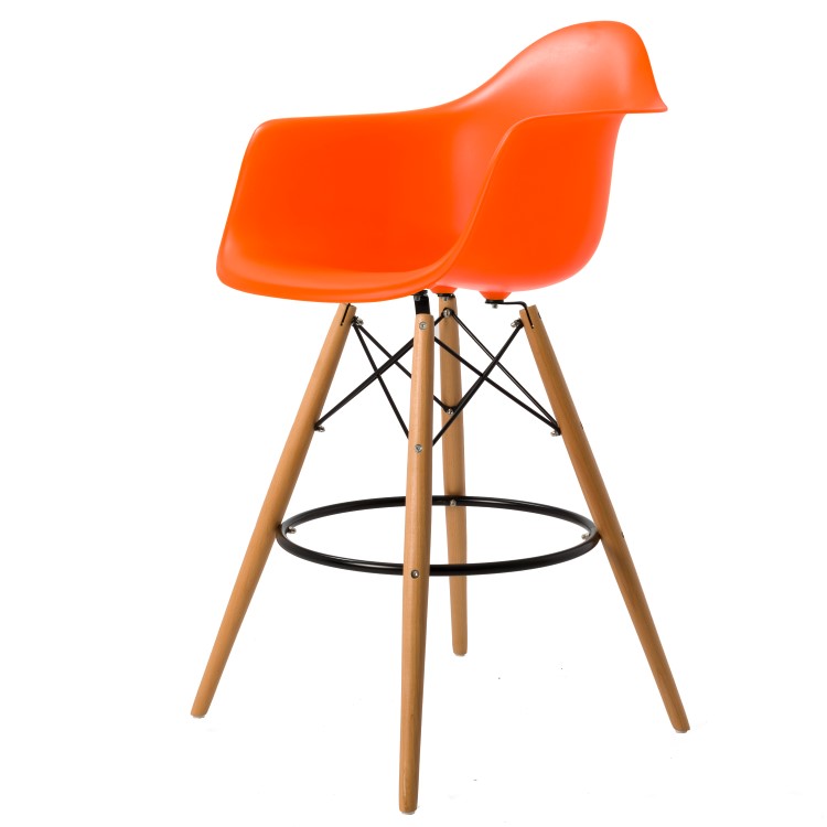 Dominidesign Barstool DAW Barstool stool PP neon orange