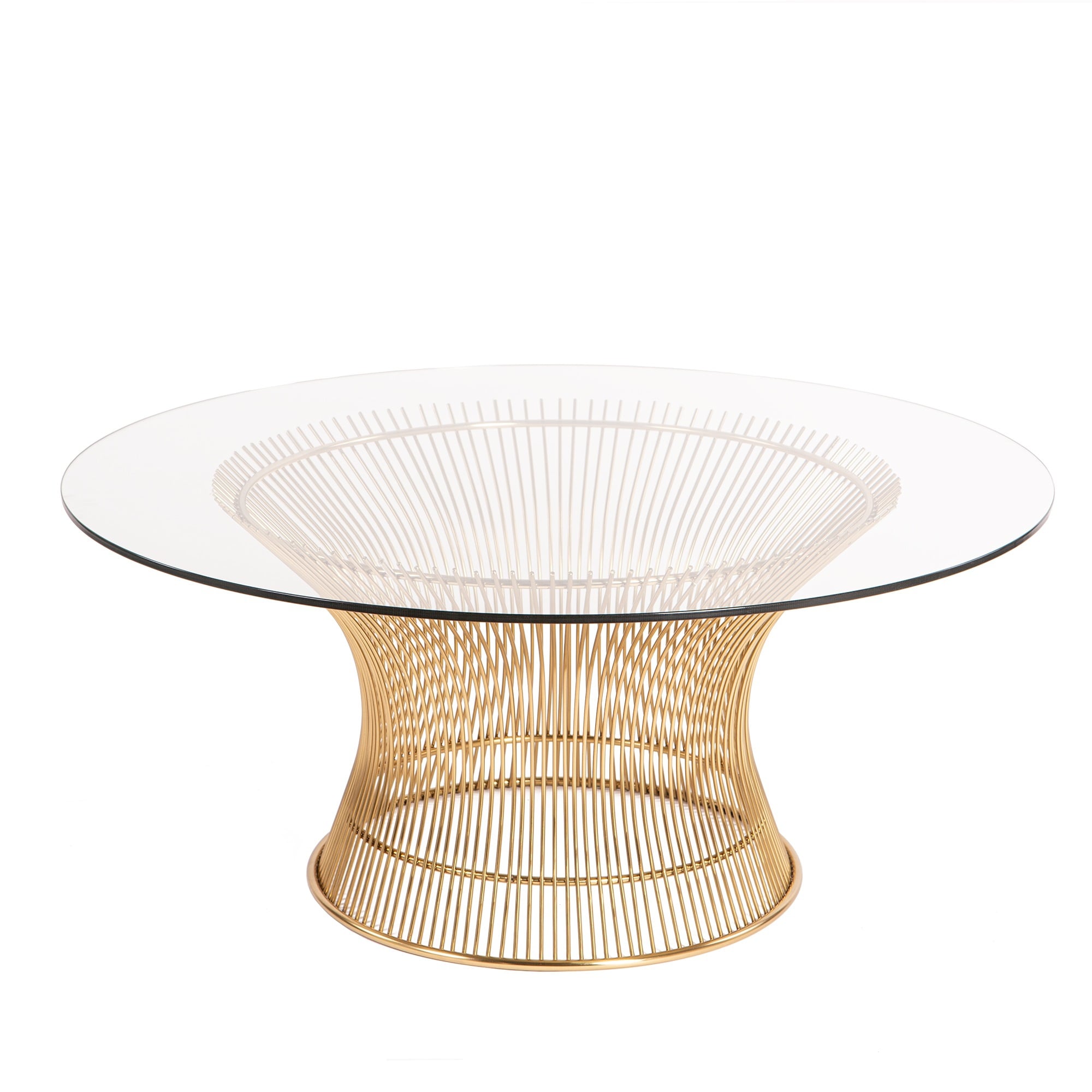 Dominidesign Coffee table Wire table Gold