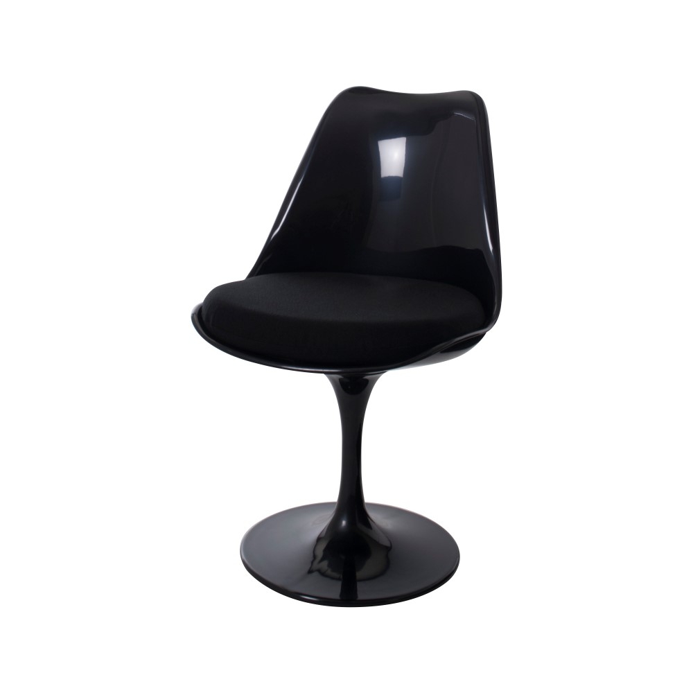 Dominidesign Dining chair Tulip chair No arms black