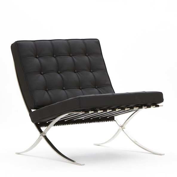 Dominidesign Lounge chair Barcelona Pavillion black