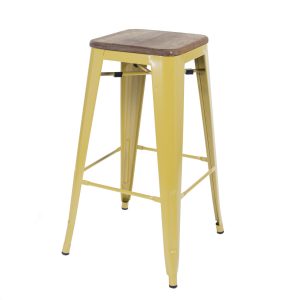 Dominidesign Barstool Tolix style barstool 77cm ginger