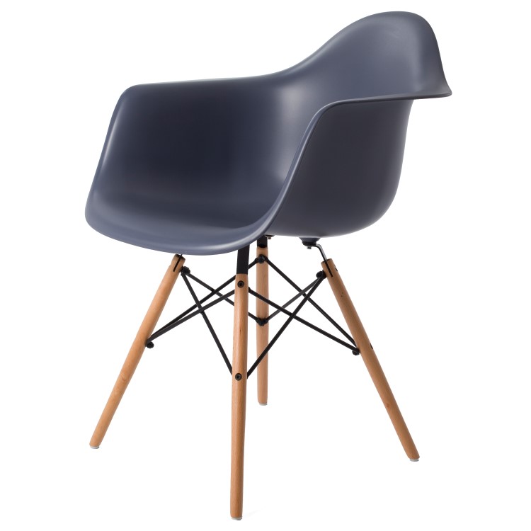 Dominidesign Dining chair DAW PP darkgrey