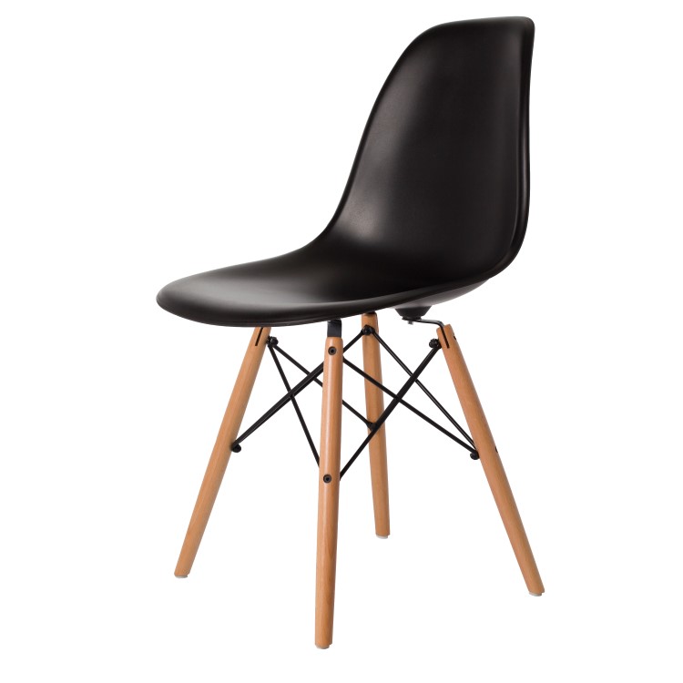 Dominidesign Dining chair DSW matte PP black
