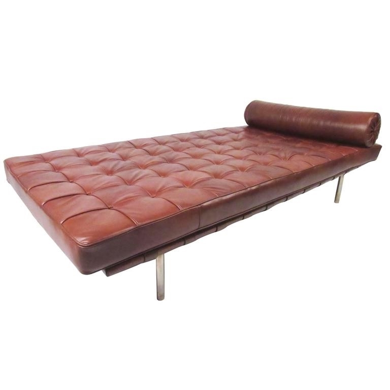 Dominidesign Daybed Barcelona Pavillion cognac