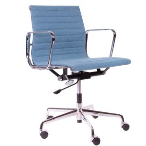 Dominidesign Office chair EA117 Hopsack Light Blue