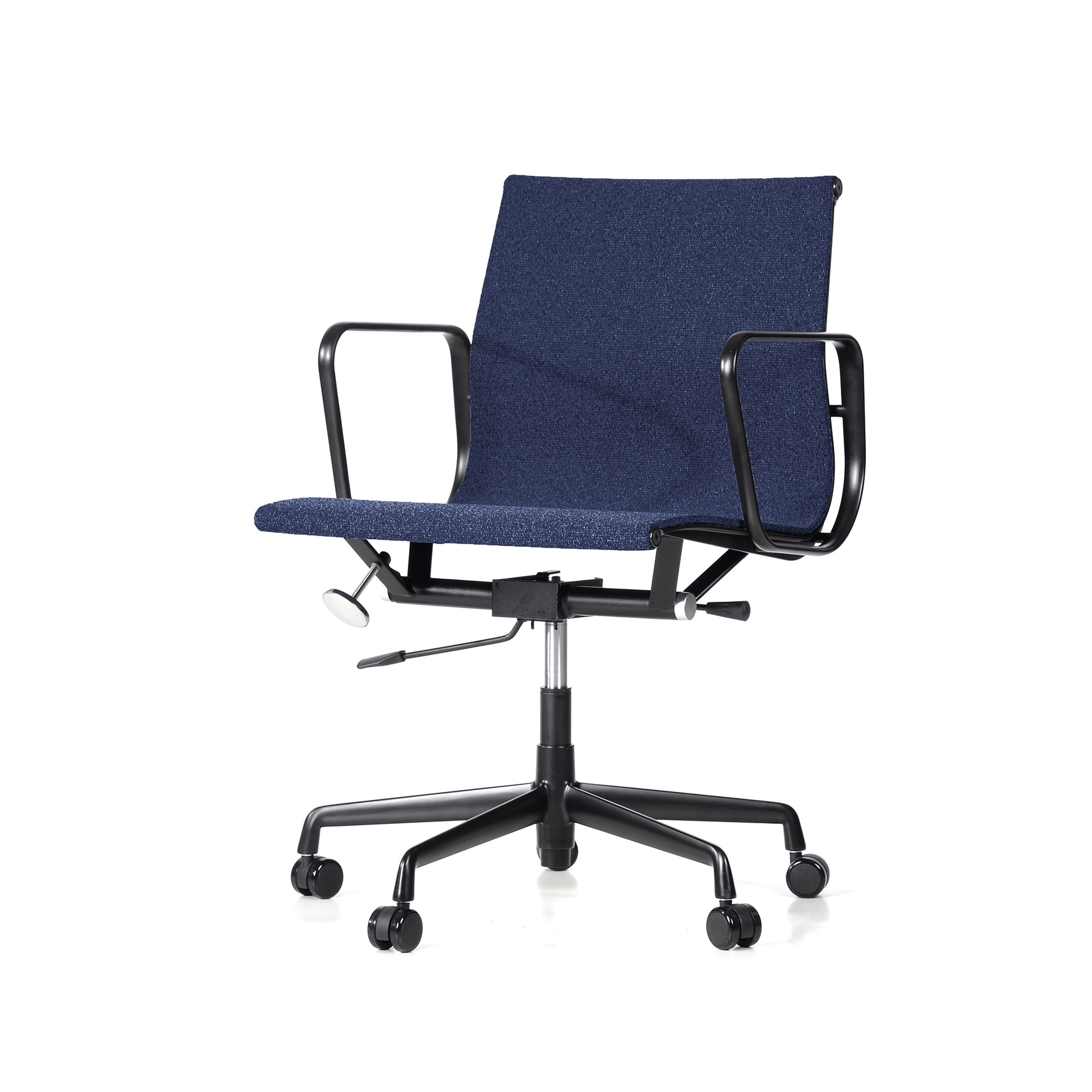 Dominidesign Office chair EA117 Fabric Mesh black base blue