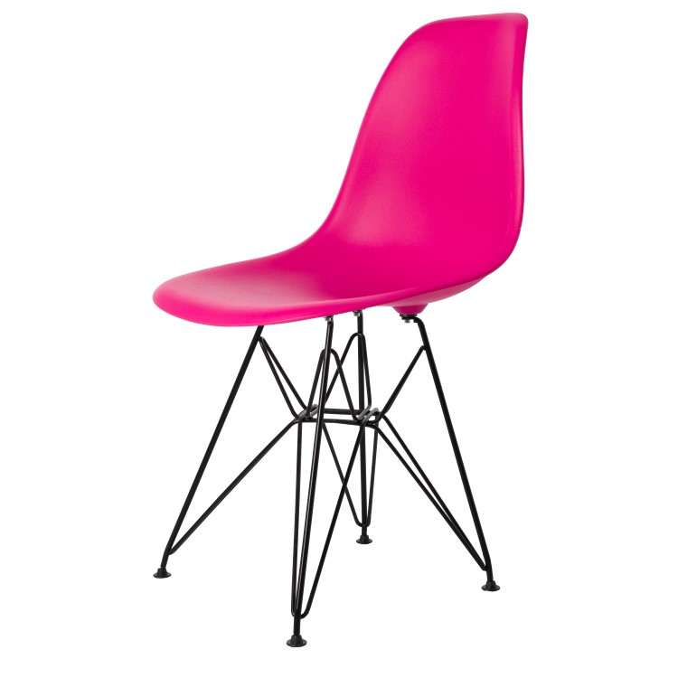 Dominidesign Dining chair DSR matte PP neon pink