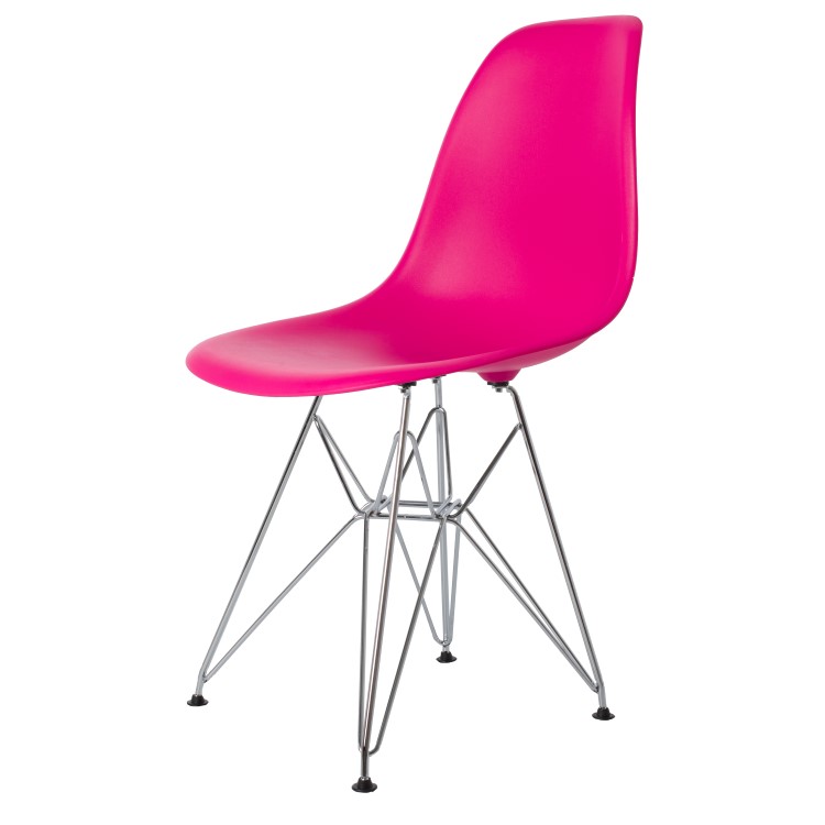 Dominidesign Dining chair DSR matte PP neon pink
