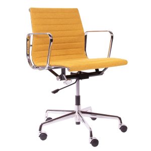 Dominidesign Office chair EA117 Hopsack yellow