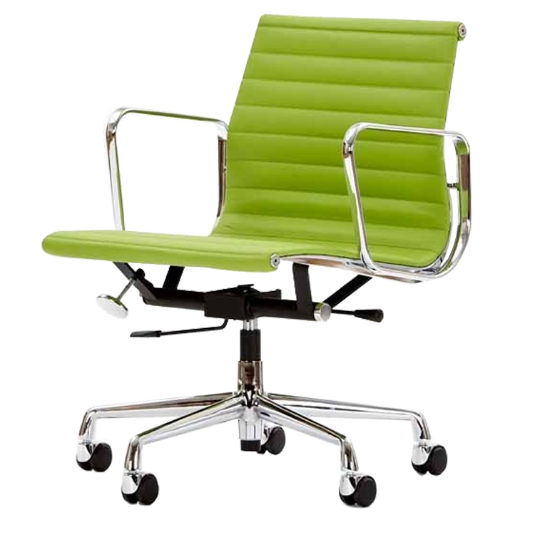 Dominidesign Office chair EA117 Leather Green