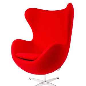 Dominidesign Lounge chair Egg chair Cashmere red