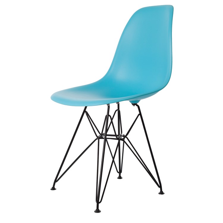 Dominidesign Dining chair DSR matte PP neon blue