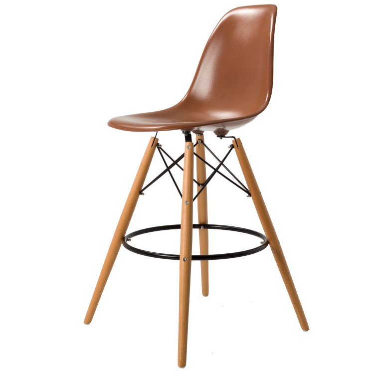 Dominidesign Barstool DSW stool ABS brown