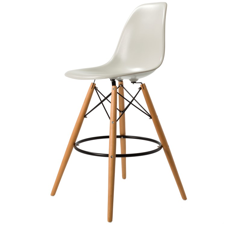 Dominidesign Barstool DSW stool ABS lightgrey