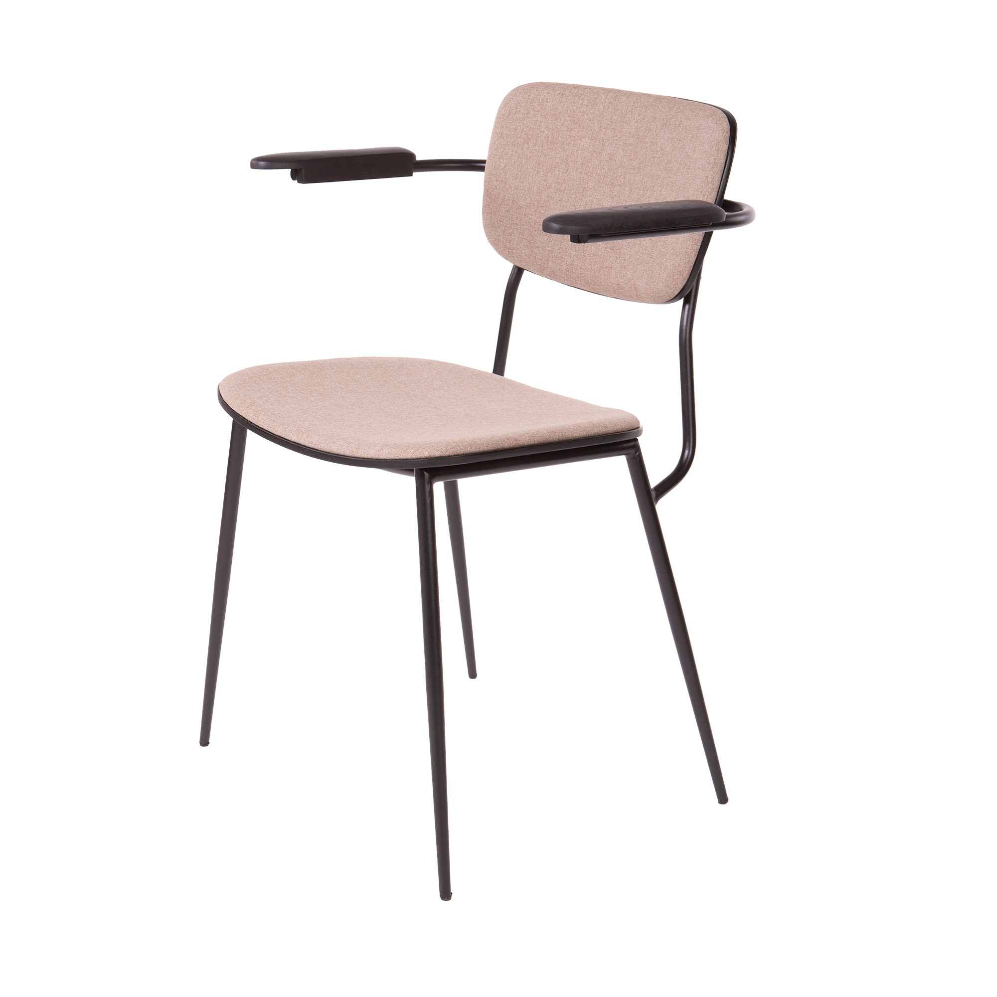 Dominidesign Dining chair College Stackable chair Lightgrey