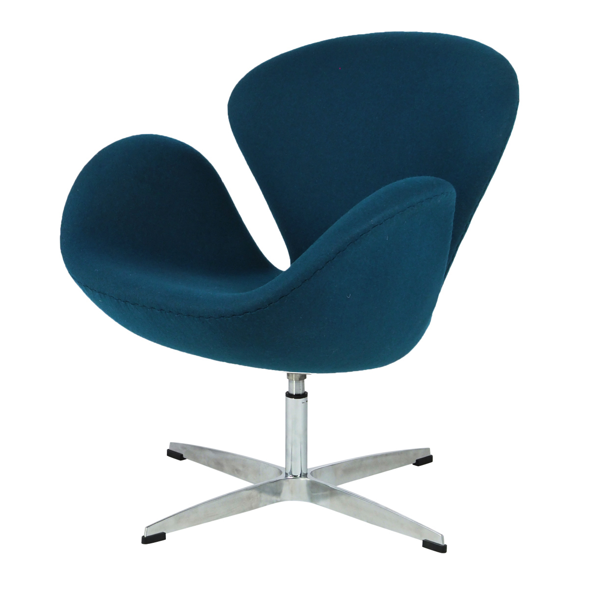 Dominidesign Lounge chair Swan Cashmere dark blue