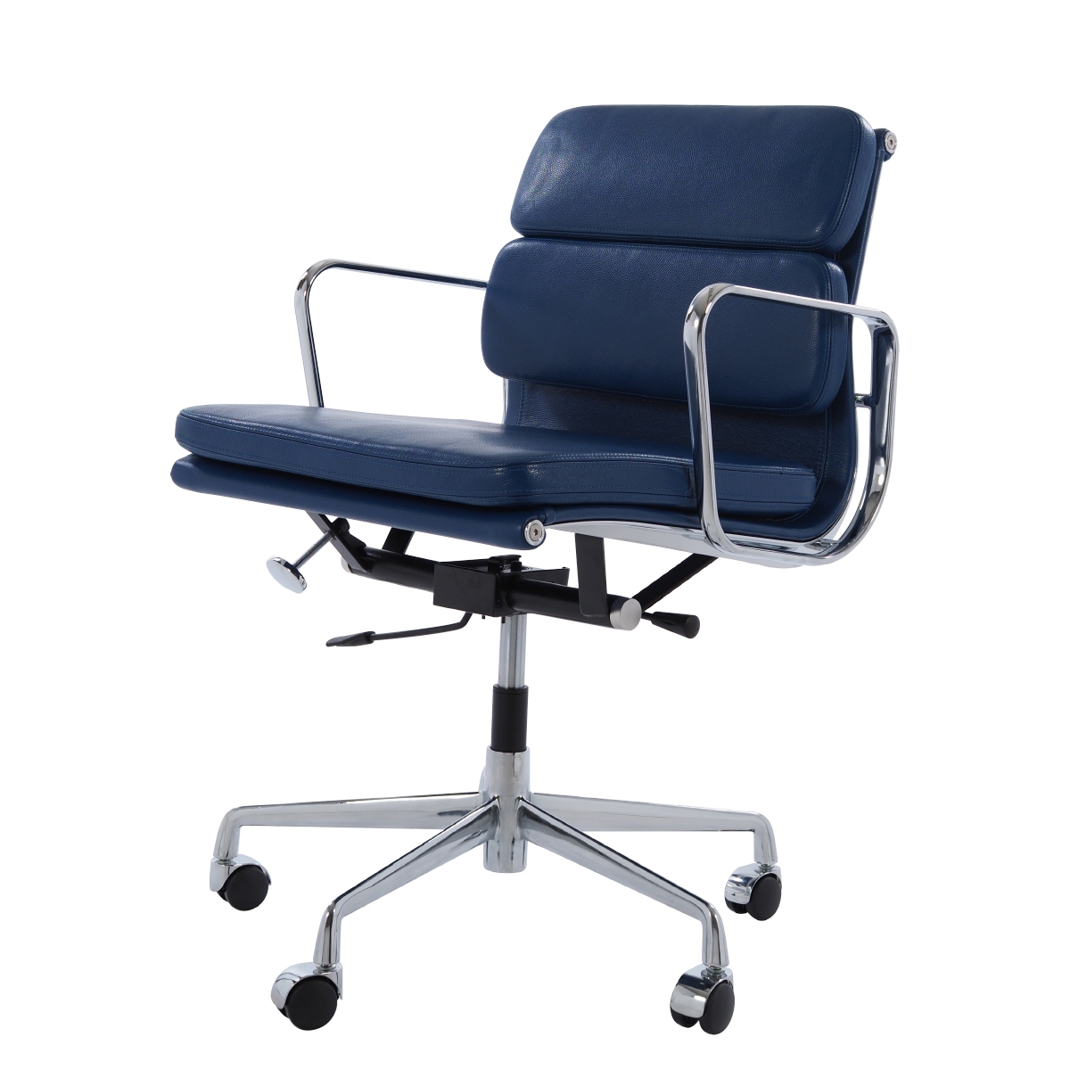 Dominidesign Office chair EA217 Leather blue
