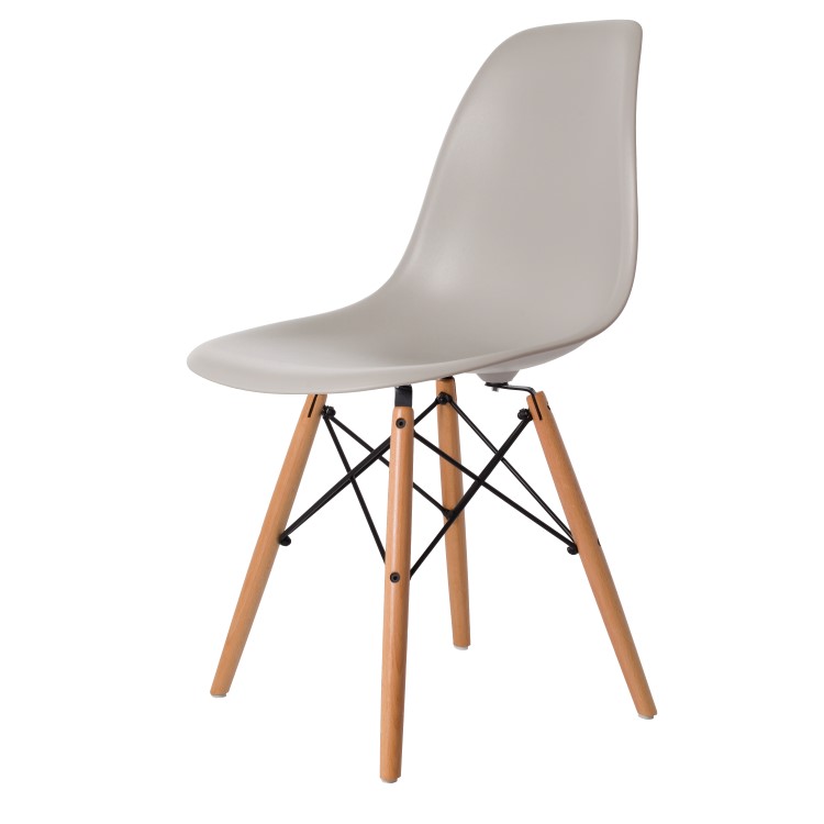 Dominidesign Dining chair DSW matte PP lightgrey