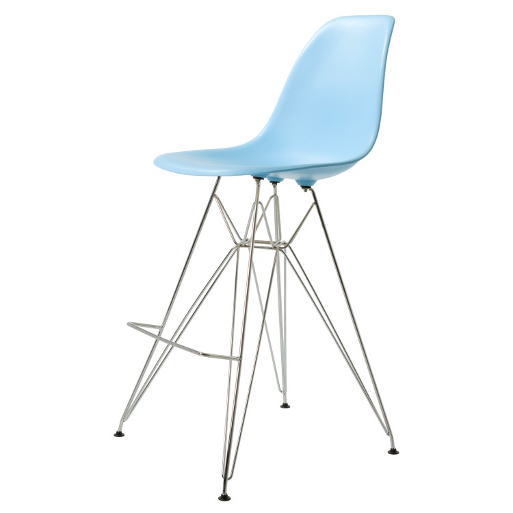 Dominidesign Barstool DSR matte PP lightblue