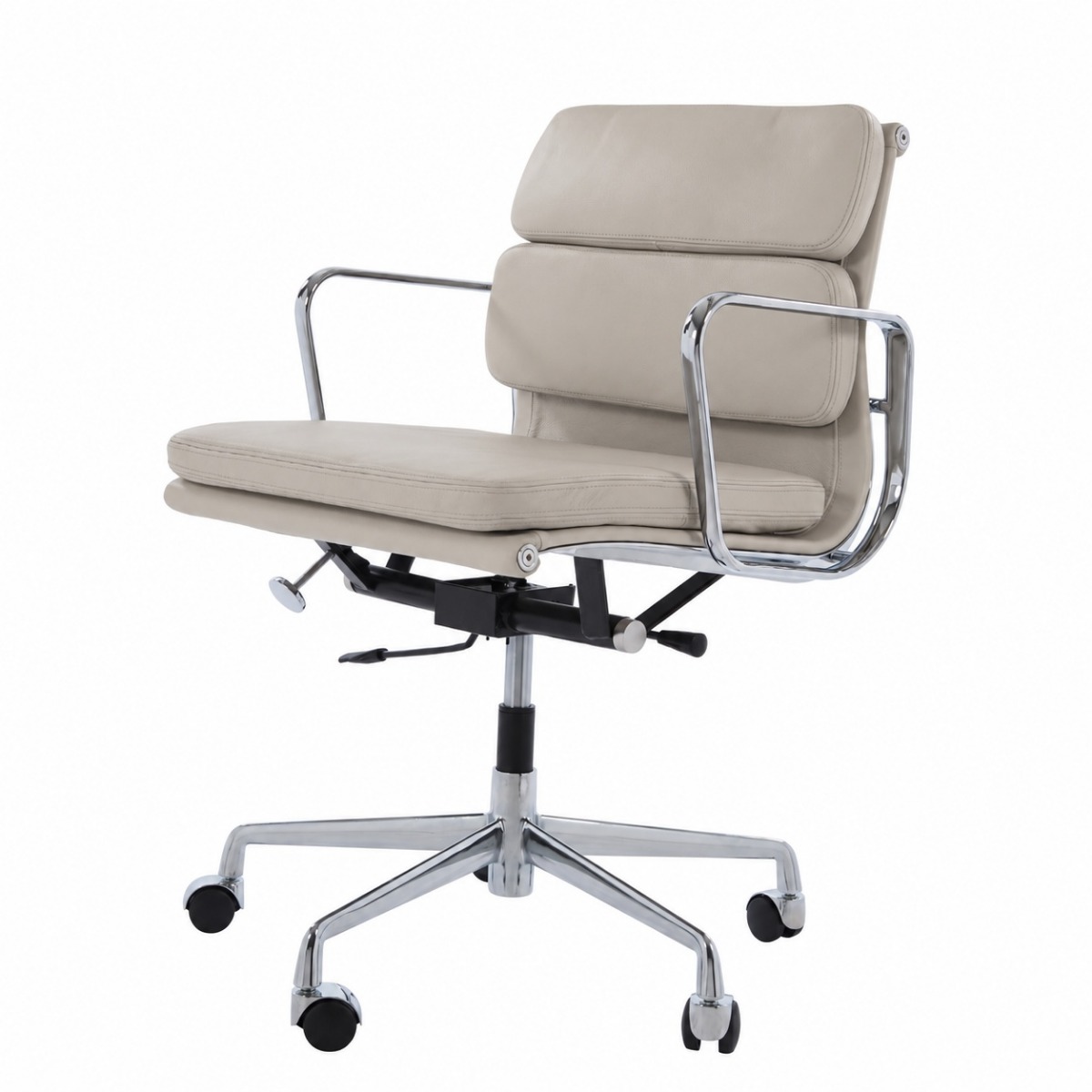 Dominidesign Office chair EA217 Leather grey
