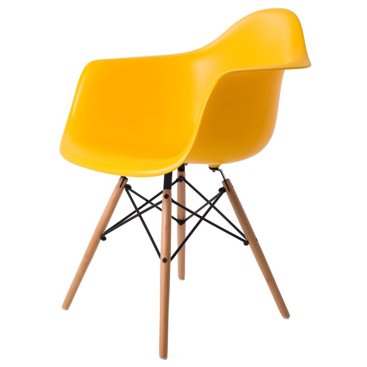 Dominidesign Dining chair DAW PP yellow