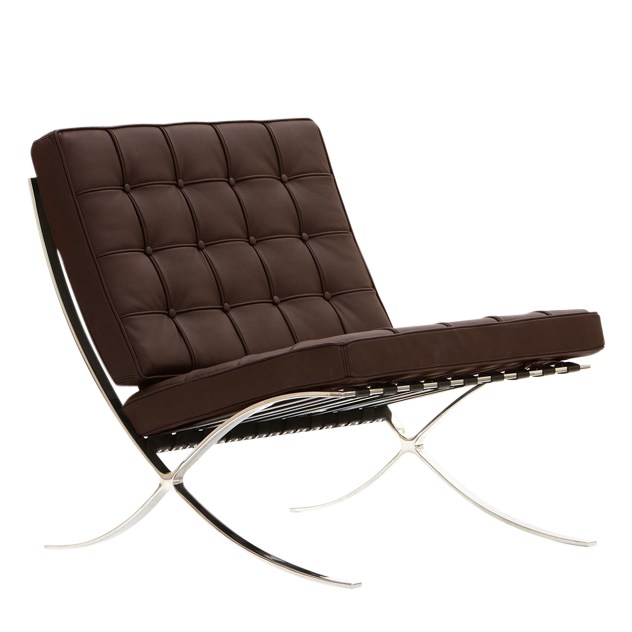 Dominidesign Lounge chair Barcelona Pavillion brown